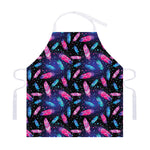 Native Feather Pattern Print Adjustable Apron