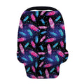 Native Feather Pattern Print Baby Seat Cover