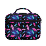 Native Feather Pattern Print Briefcase Bible Bag