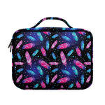 Native Feather Pattern Print Briefcase Bible Bag