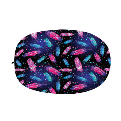 Native Feather Pattern Print Car Side Mirror Covers