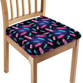 Native Feather Pattern Print Chair Cushion Cover