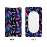 Native Feather Pattern Print Changing Pad Cover
