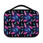 Native Feather Pattern Print Classic Bible Case