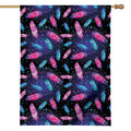 Native Feather Pattern Print House Flag