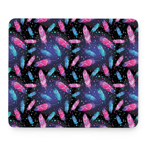 Native Feather Pattern Print Mouse Pad