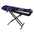 Native Feather Pattern Print Piano Keyboard Cover
