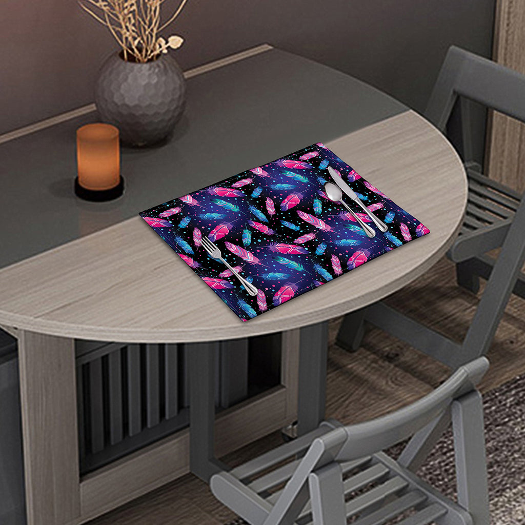 Native Feather Pattern Print Placemat