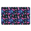 Native Feather Pattern Print Polyester Doormat