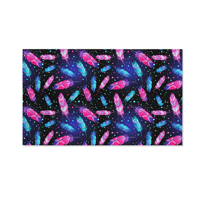 Native Feather Pattern Print Polyester Flag