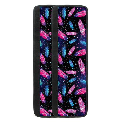 Native Feather Pattern Print Refrigerator Handle Covers