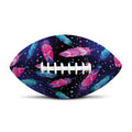 Native Feather Pattern Print Rugby Ball
