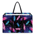 Native Feather Pattern Print Utility Tote Bag