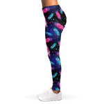 Native Feather Pattern Print Women's Leggings
