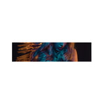 Native Indian Girl Portrait Print Bed Runner