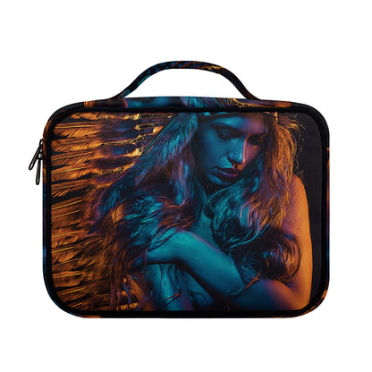 Native Indian Girl Portrait Print Briefcase Bible Bag