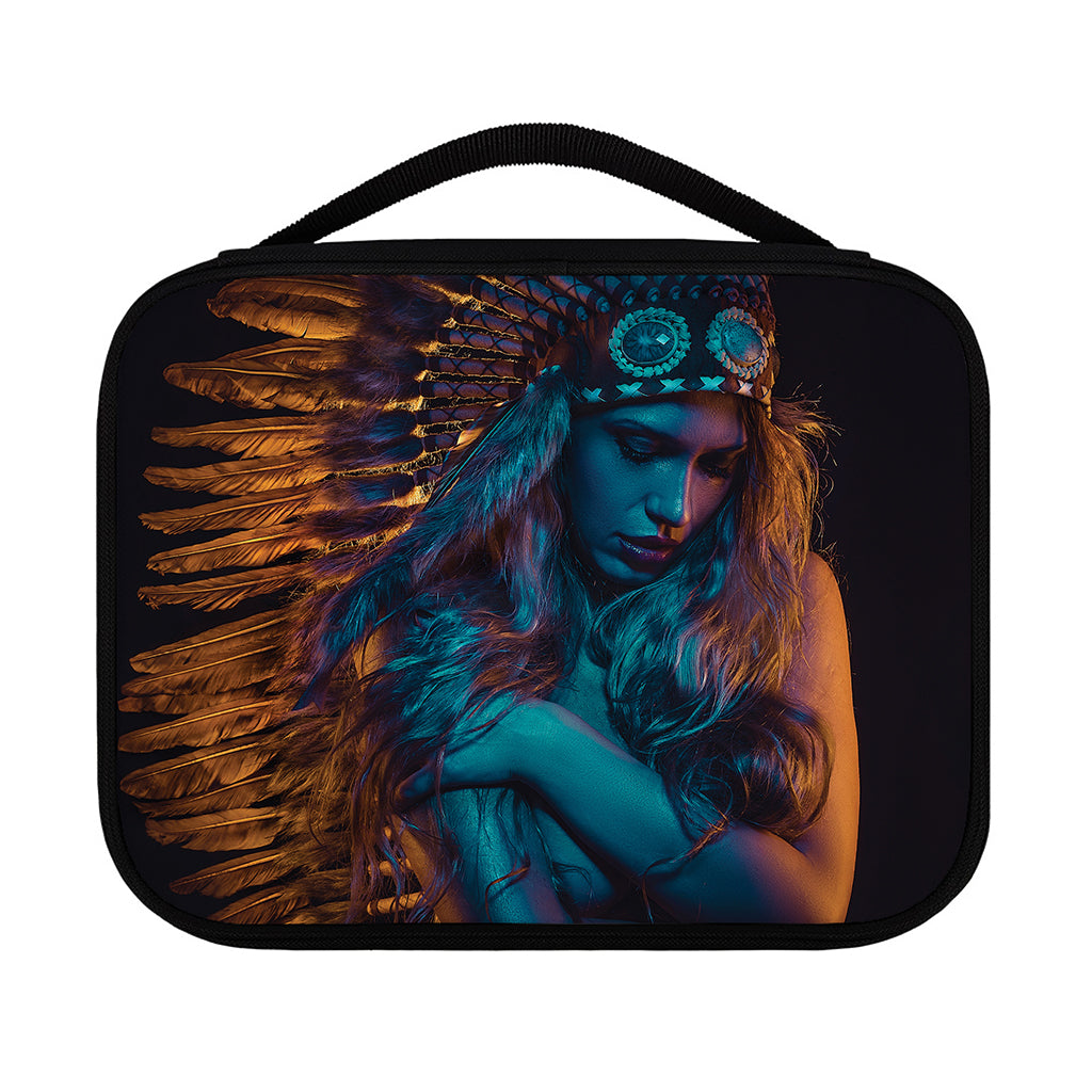 Native Indian Girl Portrait Print Classic Bible Case