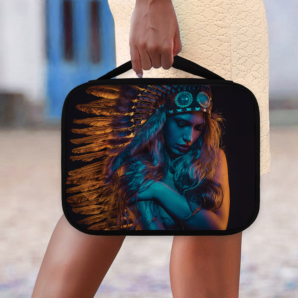 Native Indian Girl Portrait Print Classic Bible Case