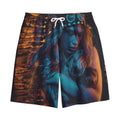 Native Indian Girl Portrait Print Cotton Shorts
