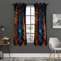 Native Indian Girl Portrait Print Grommet Curtain Panels