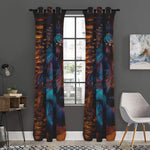 Native Indian Girl Portrait Print Curtain