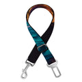 Native Indian Girl Portrait Print Dog Seat Belt