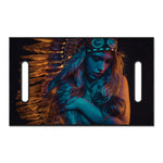 Native Indian Girl Portrait Print Golf Cart Seat Cover