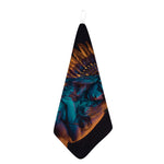 Native Indian Girl Portrait Print Hand Towel