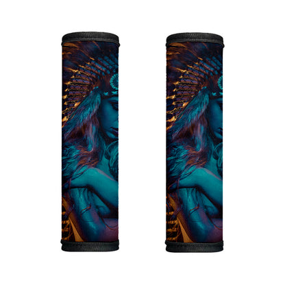 Native Indian Girl Portrait Print Handle Covers