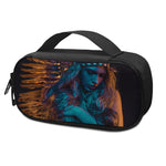 Native Indian Girl Portrait Print Insulin Cooler Travel Case
