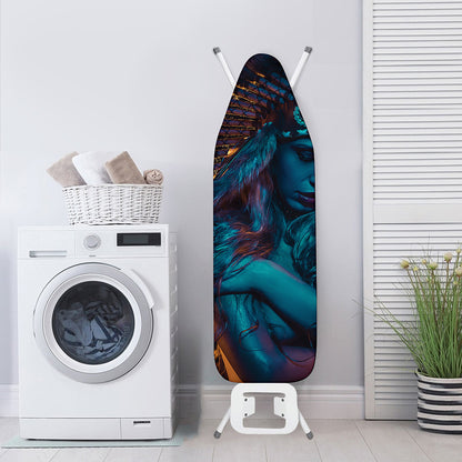 Native Indian Girl Portrait Print Ironing Board Cover