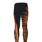 Native Indian Girl Portrait Print Men's leggings