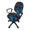 Native Indian Girl Portrait Print Office Chair Cover