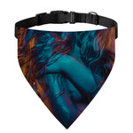 Native Indian Girl Portrait Print Over The Collar Dog Bandana