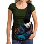 Native Indian Girl Portrait Print Pet Sling Carrier
