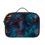 Native Indian Girl Portrait Print Portable Lunch Bag