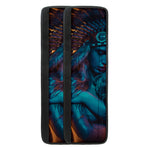 Native Indian Girl Portrait Print Refrigerator Handle Covers