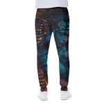 Native Indian Girl Portrait Print Scuba Joggers