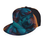 Native Indian Girl Portrait Print Snapback Cap