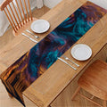 Native Indian Girl Portrait Print Table Runner