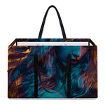 Native Indian Girl Portrait Print Utility Tote Bag