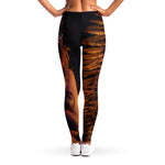 Native Indian Girl Portrait Print Women's Leggings
