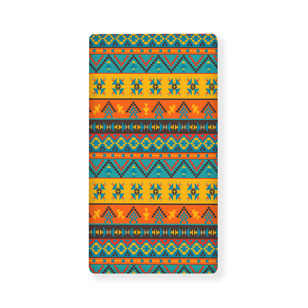 Native Indian Inspired Pattern Print Baby Crib Sheet