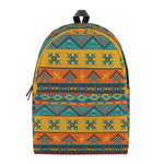 Native Indian Inspired Pattern Print Backpack