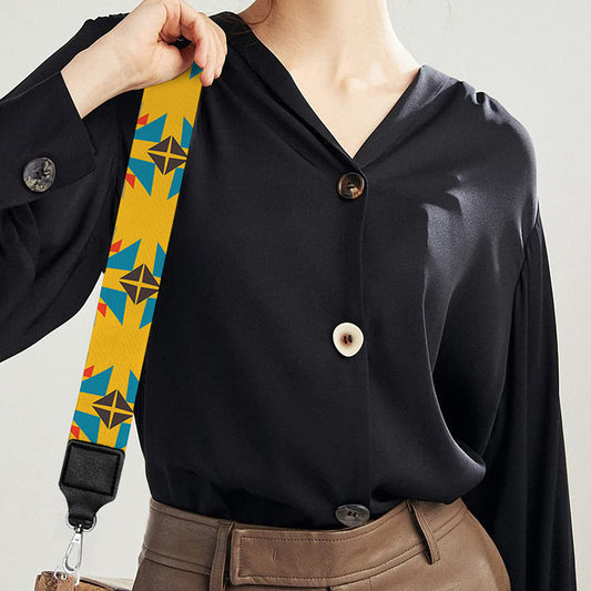 Native Indian Inspired Pattern Print Bag Strap