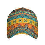 Native Indian Inspired Pattern Print Baseball Cap