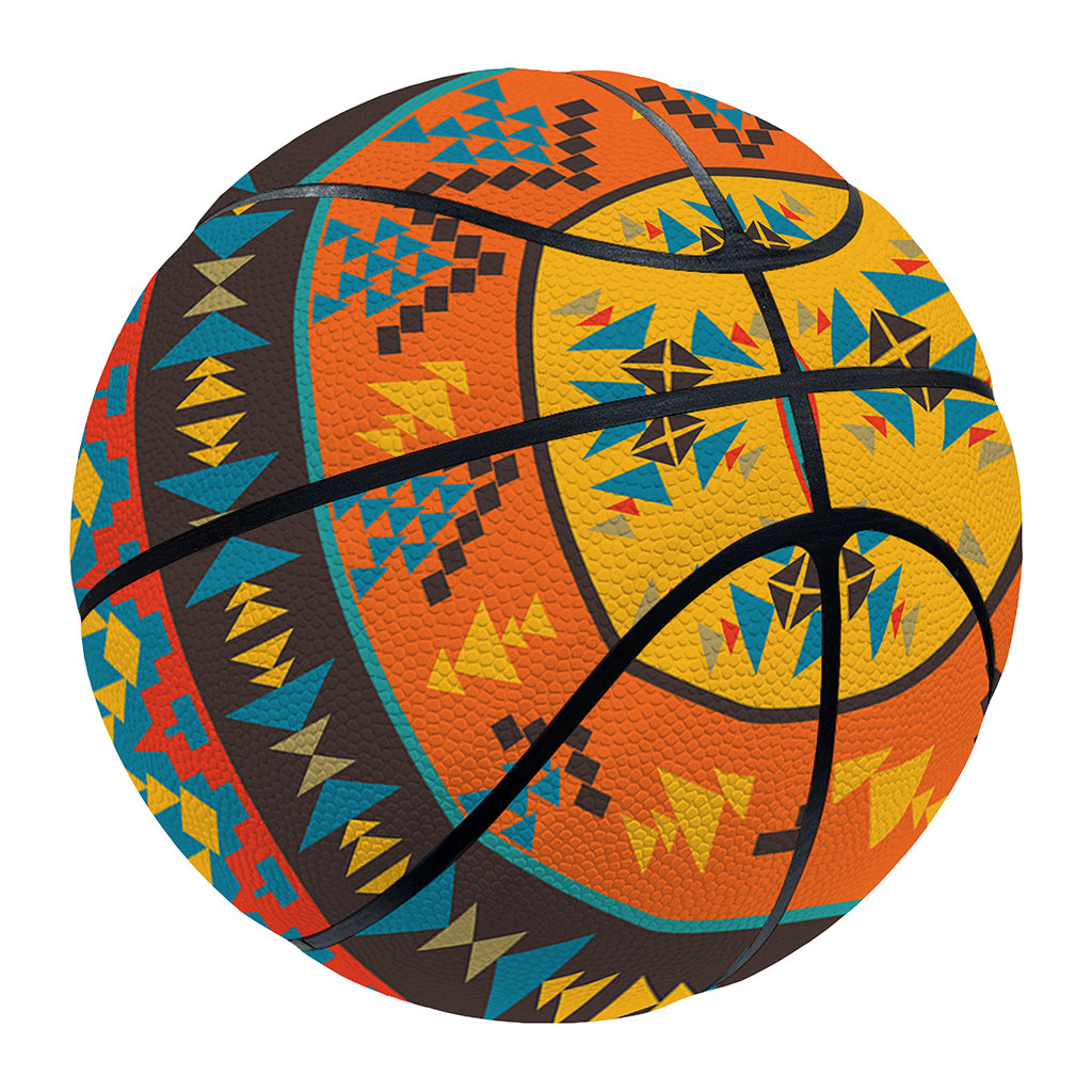 Native Indian Inspired Pattern Print Basketball