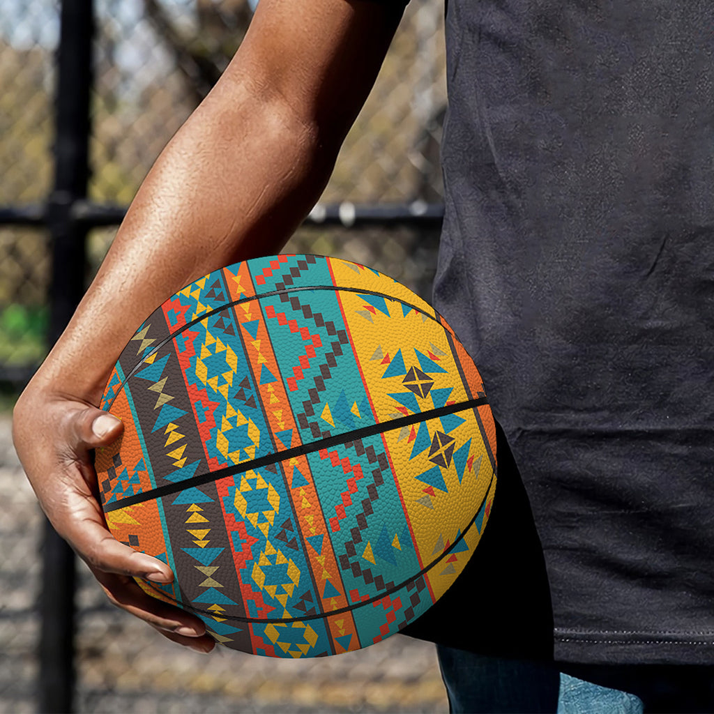 Native Indian Inspired Pattern Print Basketball