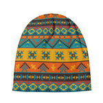 Native Indian Inspired Pattern Print Beanie