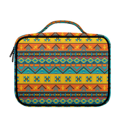 Native Indian Inspired Pattern Print Briefcase Bible Bag